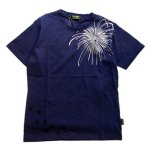 画像2: 今昔 ( KON-JAKU )   [ 花火大会で泥棒 ]  プリント 刺繍 Tシャツ　KJ-26014 (2)
