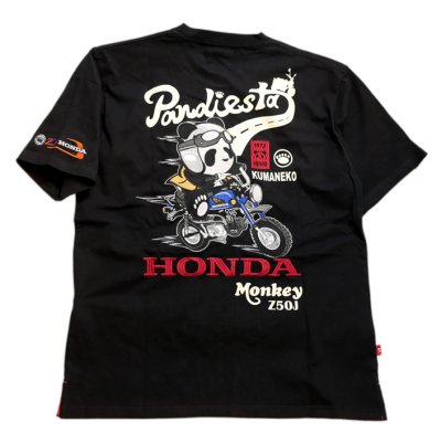 画像2: Honda Pandiesta コラボ   [ Monkey Z50J ] Tシャツ プリント  刺繍  523500