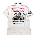 画像4: Honda Pandiesta コラボ   [ CIVIC TYPE-R ]  プリント  刺繍  ポロシャツ 523505 (4)