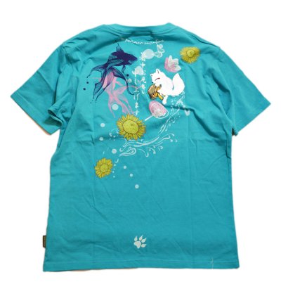 画像3: 今昔 ( KON-JAKU )   [ 暑中見舞い申し上げます ]  プリント 刺繍 Tシャツ　KJ-29119