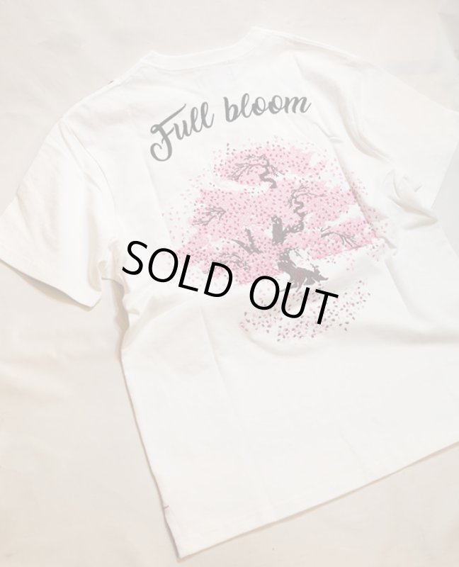 画像5: 錦 NISHIKI  [ 大桜  ]  総刺繍 Tシャツ 523359 ホワイト (5)