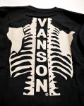 画像3: VANSON (バンソン） X-REY刺繍 ワッペン 長袖Tシャツ NVLT-2310 (3)