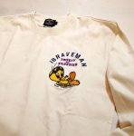 画像9: THE BRAVEMAN / トゥィーティー シルベスター コラボ 長袖Tシャツ 刺繍 LTB-2316 (9)