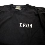 画像4: クローズworst   刺繍 長袖Tシャツ  T.F.O.A  CRLT-2301 ブラック (4)