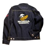 画像1: Honda / Pandiesta コラボ  サガラ刺繍 Gジャン  533511 インディゴ ワンウォッシュ (1)