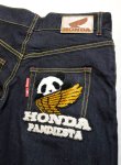 画像5: Honda / Pandiesta コラボ  サガラ刺繍 デニムパンツ  533512 インディゴ ワンウォッシュ (5)
