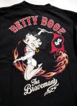 画像5: THE BRAVEMAN / BETTY BOOP コラボ   ベティー 刺繍 長袖Tシャツ BBB-2403 (5)