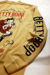画像6: THE BRAVEMAN / BETTY BOOP コラボ   ベティー 刺繍 長袖Tシャツ BBB-2402 (6)