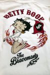 画像9: THE BRAVEMAN / BETTY BOOP コラボ   ベティー 刺繍 長袖Tシャツ BBB-2403 (9)