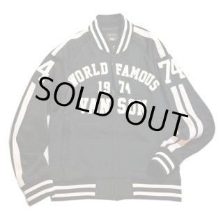 VANSON（バンソン）　モノグラム柄トラックジャケット vanson (バンソン）ジャージ モノグラム柄 トラックジャケット