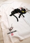 画像9: LIN (リン） Lamy and Earl  [ ごろ寝ラミ  ] プリント 刺繍 Tシャツ AL-75065 (9)