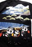 画像10: PANDIESTA JAPAN (パンディエスタ） [ 熊猫五十三次 ] Tシャツ プリント  刺繍  554859 (10)