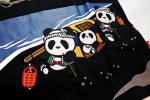 画像11: PANDIESTA JAPAN (パンディエスタ） [ 熊猫五十三次 ] Tシャツ プリント  刺繍  554859 (11)