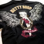 画像3: THE BRAVEMAN / Bettyboop コラボ  刺繍  プリント Tシャツ  BBB-2418 (3)