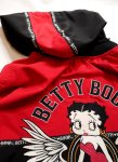 画像6: THE BRAVEMAN / Bettyboop コラボ  サマーメッシュジャケット 刺繍  BBB-2425 (ドライメッシュ生地) ブラック×レッド (6)