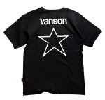 画像2: vanson  (バンソン）ワンスター プリント  テレコ   Tシャツ  NVST-2408 (2)
