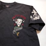 画像9: THE BRAVEMAN / Bettyboop コラボ  マーメイドベティー刺繍  プリント Tシャツ  BBB-2417 (9)