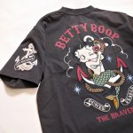 画像8: THE BRAVEMAN / Bettyboop コラボ  マーメイドベティー刺繍  プリント Tシャツ  BBB-2417 (8)