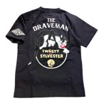 画像6: THE BRAVEMAN / シルベスター トゥィーティー コラボ Tシャツ 刺繍 LTB-2407 (6)