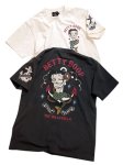 画像1: THE BRAVEMAN / Bettyboop コラボ  マーメイドベティー刺繍  プリント Tシャツ  BBB-2417 (1)