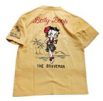画像3: THE BRAVEMAN / Bettyboop コラボ  ハワイアンベティー刺繍  プリント Tシャツ  BBB-2415 (3)