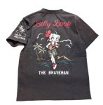 画像6: THE BRAVEMAN / Bettyboop コラボ  ハワイアンベティー刺繍  プリント Tシャツ  BBB-2415 (6)