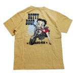 画像1: THE BRAVEMAN / Bettyboop コラボ  刺繍  プリント Tシャツ  BBB-2438 サンドベージュ (1)