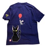 画像2: LIN (リン） Lamy and Earl   [飛んで見たいのでアール! ] フェイクポケTシャツ  AL-75608  (2)