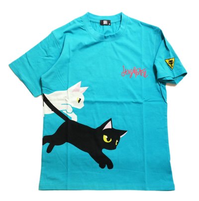 画像2: LIN (リン） Lamy and Earl   [みんなでジャンピング〜ッ！] プリント Tシャツ  AL-75078