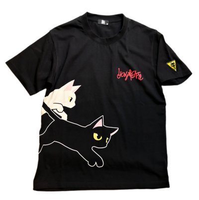 画像3: LIN (リン） Lamy and Earl   [みんなでジャンピング〜ッ！] プリント Tシャツ  AL-75078