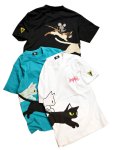 画像1: LIN (リン） Lamy and Earl   [みんなでジャンピング〜ッ！] プリント Tシャツ  AL-75078 (1)