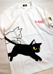 画像4: LIN (リン） Lamy and Earl   [みんなでジャンピング〜ッ！] プリント Tシャツ  AL-75078 (4)