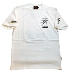 画像2: vanson  (バンソン）SUZUKIコラボ  [ 隼 ] Tシャツ SUV-2403 ホワイト (2)