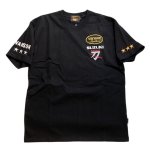 画像2: vanson  (バンソン）SUZUKIコラボ  [ GSX100R 刀 ] Tシャツ SUV-2402 ブラック (2)