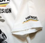 画像6: vanson  (バンソン）SUZUKIコラボ  [ 隼 ] Tシャツ SUV-2403 ホワイト (6)