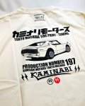 画像5: Kaminari カミナリ  「 ケンメリGTR」 Tシャツ  KMT-243 オフホワイト (5)