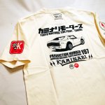 画像3: Kaminari カミナリ  「 ケンメリGTR」 Tシャツ  KMT-243 オフホワイト (3)