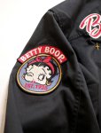 画像6: THE BRAVEMAN / BETTY BOOP コラボ  スイングトップ  刺繍  ワッペン BBB-2504 ブラック (6)