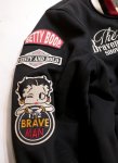 画像6: THE BRAVEMAN / BETTY BOOP コラボ  リバーシブルスタジャン BBB-2462 ブラック／オリーブ (6)