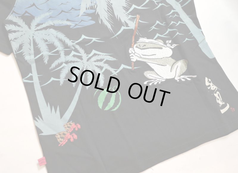 画像8:  参丸一 (サンマルイチ）[ スイカ割り ]　プリント 刺繍 Ｔシャツ SM-30620 (8)