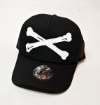 画像1: vanson (バンソン）  レザー使い ツイル メッシュキャップ    NVCP-2504 (1)