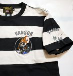 画像4: vanson  (バンソン） tom&jerry コラボ 刺繍  Tシャツ  TJV-2518 (4)