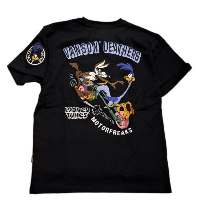 画像1: THE BRAVEMAN / LOONY Tunes コラボ  ロードランナー コヨーテ  Tシャツ 刺繍 LTB-2506