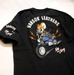 画像8: vanson  (バンソン） tom&jerry コラボ 刺繍  Tシャツ  TJV-2518 (8)