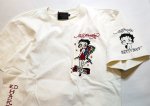 画像5: THE BRAVEMAN [ Bettyboop / Ed Hardy コラボ ]  刺繍  プリント Tシャツ  BED-2504 (5)