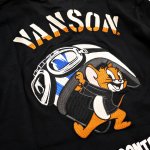 画像4: vanson  (バンソン） tom&jerry コラボ 刺繍  Tシャツ  TJV-2524 (4)