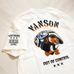 画像9: vanson  (バンソン） tom&jerry コラボ 刺繍  Tシャツ  TJV-2524 (9)