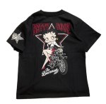 画像1: THE BRAVEMAN / Bettyboop コラボ  刺繍  プリント Tシャツ  BBB-2528 (1)