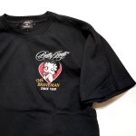 画像4: THE BRAVEMAN / Bettyboop コラボ  刺繍  プリント Tシャツ  BBB-2531 (4)
