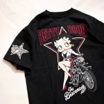 画像3: THE BRAVEMAN / Bettyboop コラボ  刺繍  プリント Tシャツ  BBB-2528 (3)